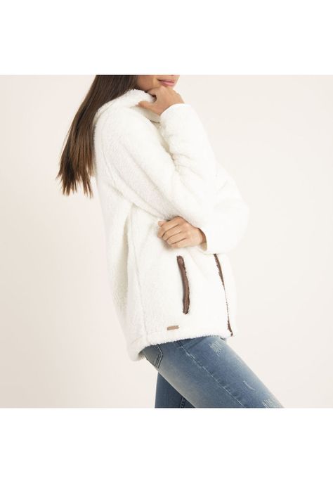 Polar Mujer Pilos Crema-2