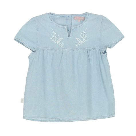 Blusa Niña Tulum Denim-0