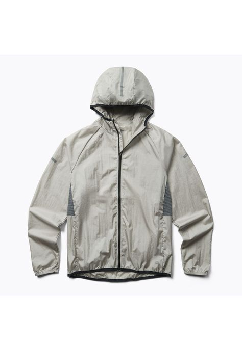 Cortaviento Hombre Trail Running Jacket Gris-0