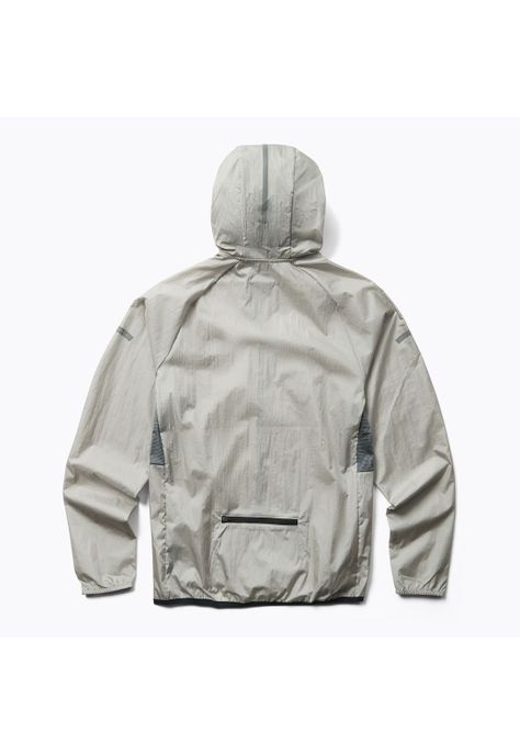 Cortaviento Hombre Trail Running Jacket Gris-1
