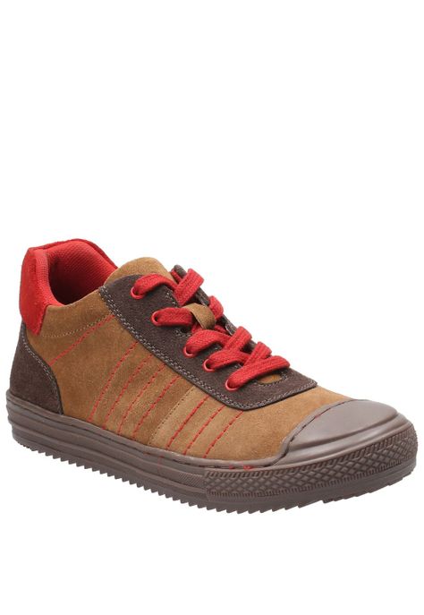 Zapatilla Niño Zeus Café-3