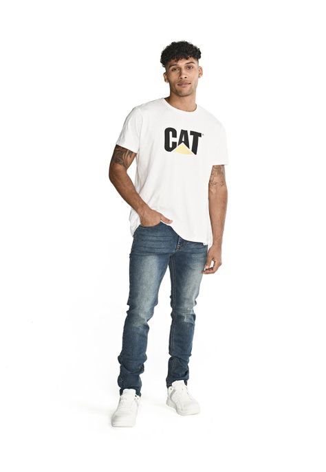 Jeans Triblend Stretch Den Azul Hombre-1