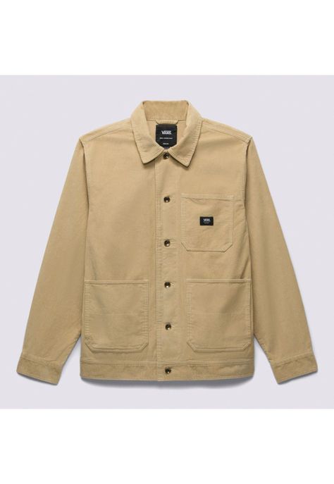 Chaqueta Drill Chore Coat Cor Beige Hombre-5