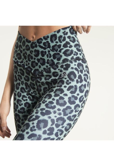 Calza Mujer Hr Long Leg Animal Print Multi-3