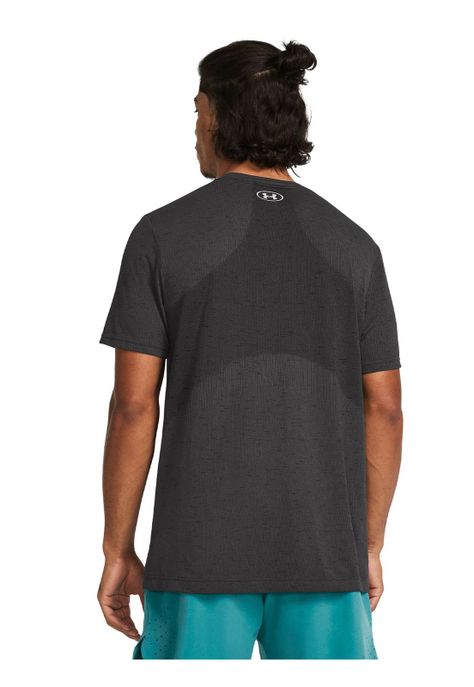 Polera manga corta UA Vanish hombre Gris-4