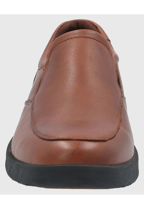 Slip On Cuero Hombre Spinal Urban Café-3