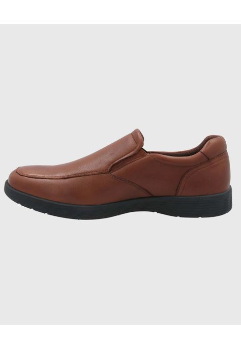 Slip On Cuero Hombre Spinal Urban Café-5