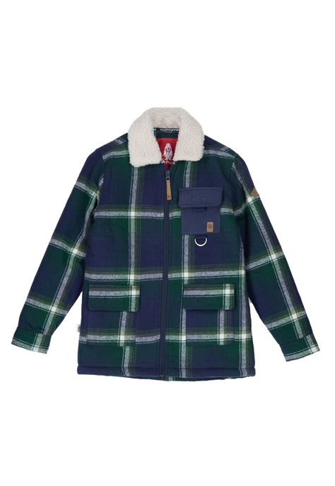Chaqueta Niño Nogal Verde Oscuro-0