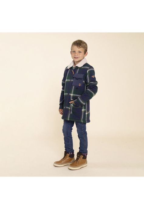 Chaqueta Niño Nogal Verde Oscuro-3