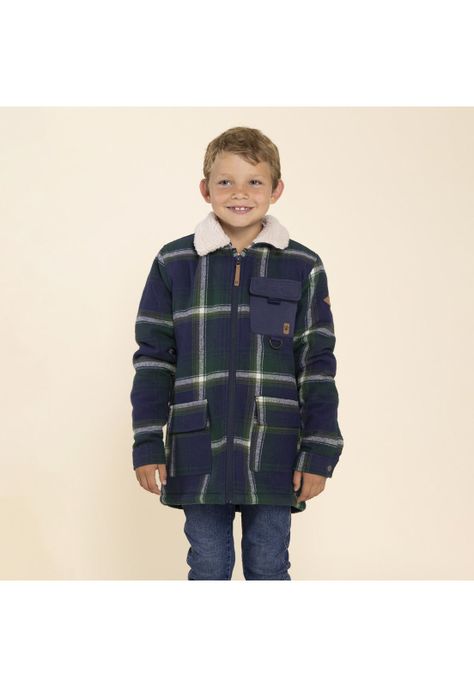 Chaqueta Niño Nogal Verde Oscuro-5