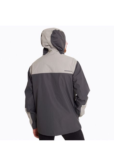 Chaqueta Hombre Mesquite Hardshell Gris-4