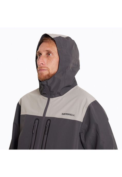 Chaqueta Hombre Mesquite Hardshell Gris-5