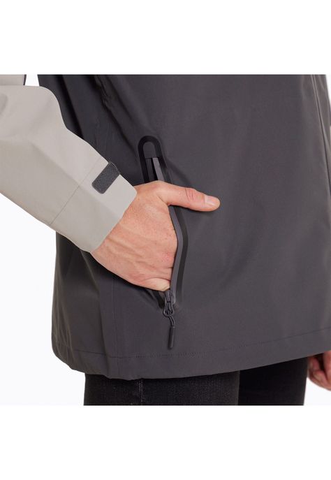 Chaqueta Hombre Mesquite Hardshell Gris-6