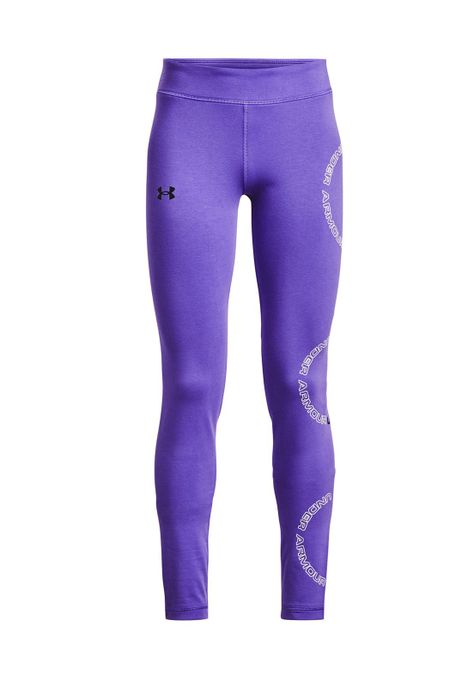 Leggings UA Favourite 2.0 para niña Morado-0