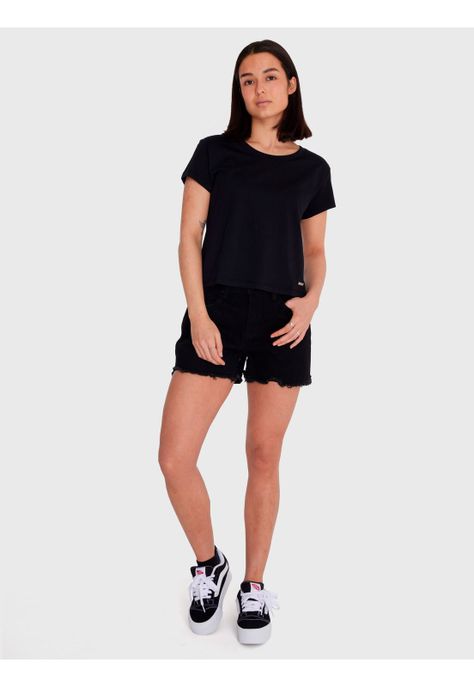 Short Mujer Summer Vibes Negro-0