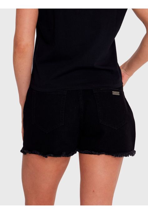Short Mujer Summer Vibes Negro-3