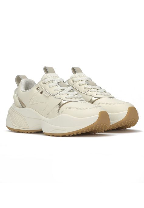 Zapatilla Cuero Mujer Comfort Blanco-1