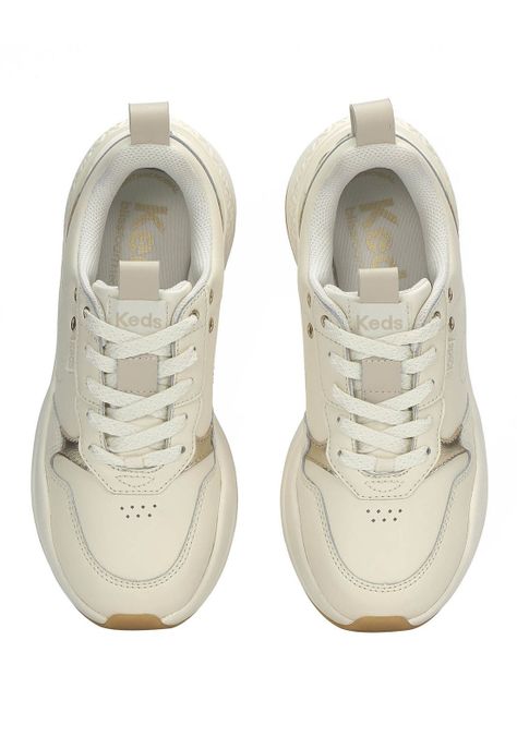 Zapatilla Cuero Mujer Comfort Blanco-3