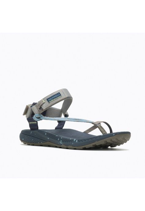 Sandalia Mujer Bravada Cord Wrap Azul Marino-1