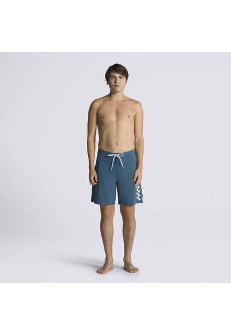 Traje De Baño The Daily Solid Boar Azul Hombre-0