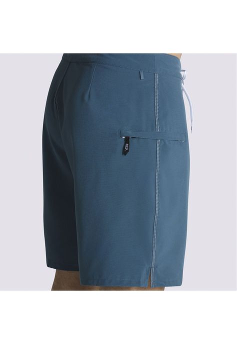 Traje De Baño The Daily Solid Boar Azul Hombre-4