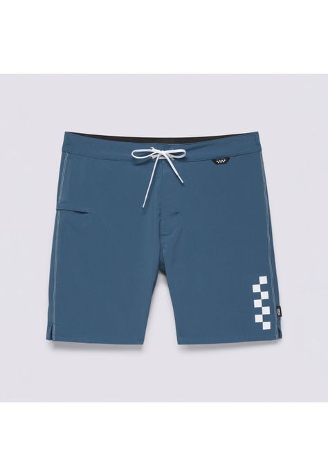 Traje De Baño The Daily Solid Boar Azul Hombre-7