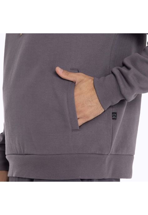 Poleron Hombre Full Zipper Gris Merrell-6