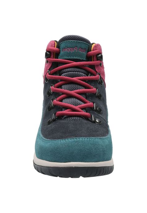 Botín Cuero Mujer Emur Azul Waterproof-3