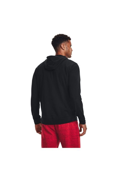Polerón full zip Rival Terry hombre Negro-4