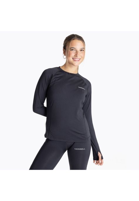Polera Primera Capa Mujer Top Negro-0