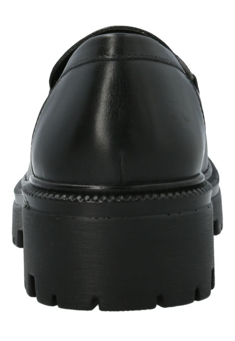 Mocasín Escolar Cuero Negra Niña Wilma-7