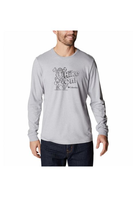 Polera M/L Hombre Apres Lifestyle Ls Gris-0