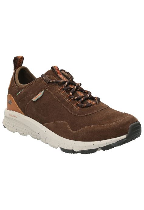 Zapatilla Cuero Hombre Shire Café-1