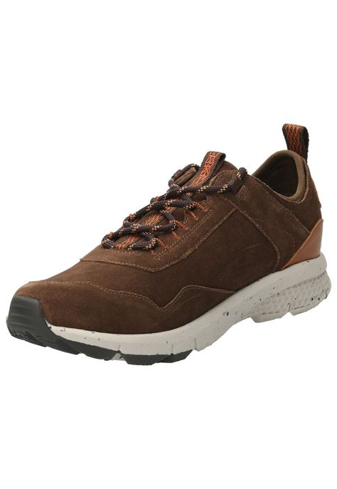 Zapatilla Cuero Hombre Shire Café-3