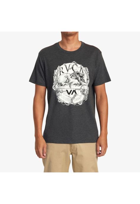 Polera M/C Hombre Lion N Lamb Ss Negro-0
