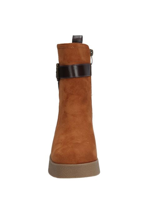 Botín Mujer Gemma Cognac-3