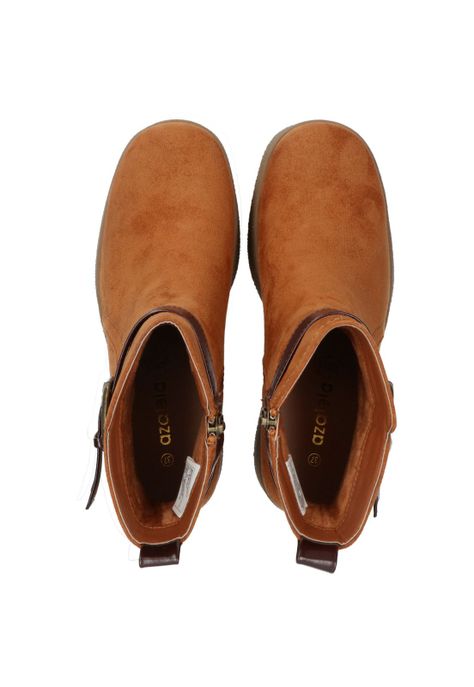 Botín Mujer Gemma Cognac-7