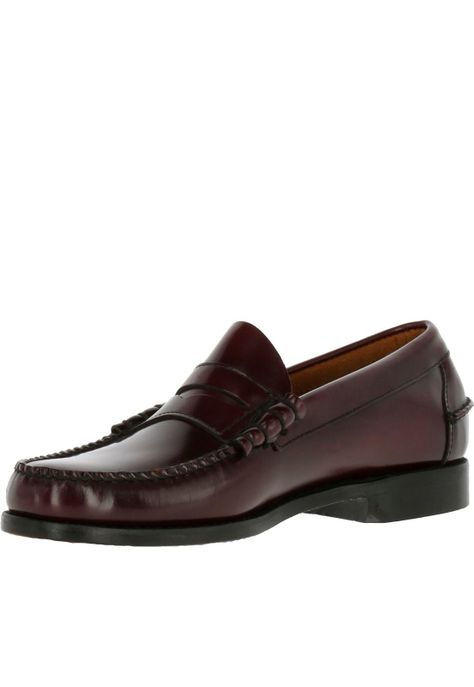 Mocasin Cuero Prada Burdeo-0