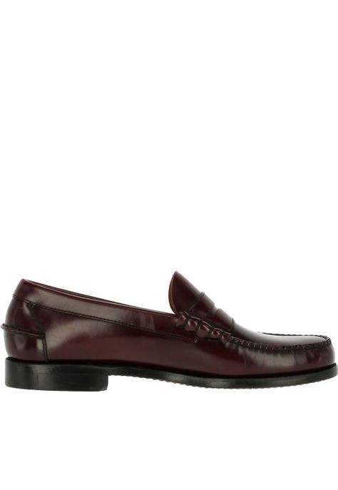 Mocasin Cuero Prada Burdeo-3