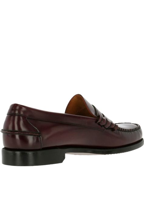 Mocasin Cuero Prada Burdeo-5
