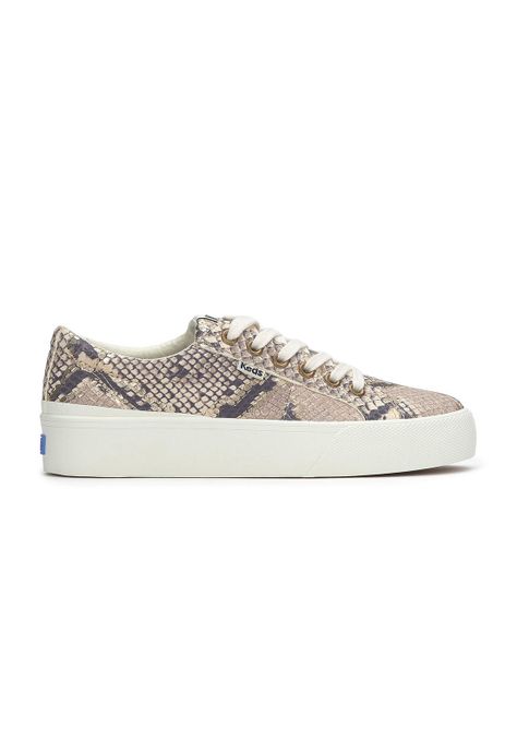Zapatilla Cuero Mujer Jump Kick Duo Café-0