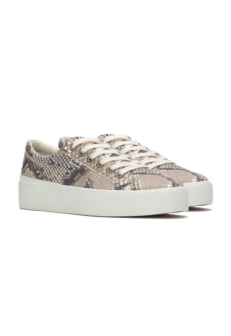 Zapatilla Cuero Mujer Jump Kick Duo Café-4