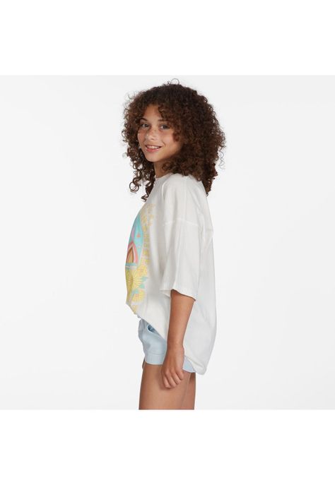 Polera M/C Niña In The Sunshine G Te Blanco-1