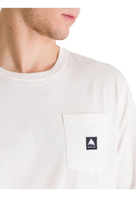 Polera Manga Larga Hombre Colfax Blanca Burton-4