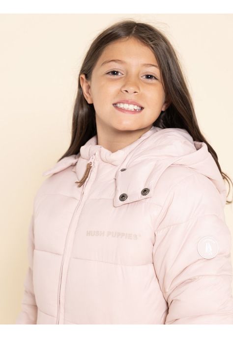 Parka Campo Niña Rosado-3