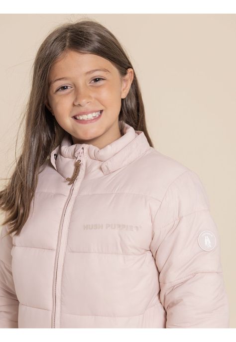 Parka Campo Niña Rosado-5