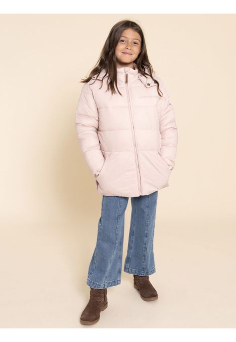 Parka Campo Niña Rosado-6
