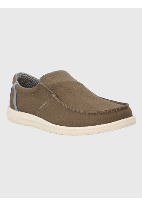 Zapatilla Verde Militar Hombre Gordon -0