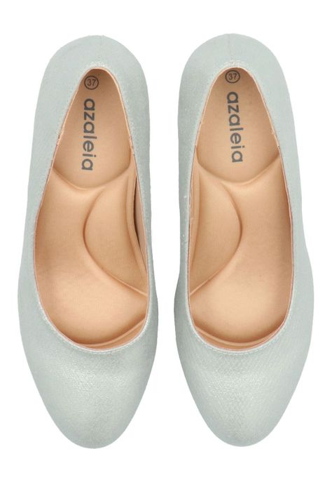 Zapato Mujer Azucena Plateado-7