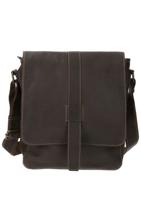 Maletín Cuero Unisex Th Drake Cross Café-0